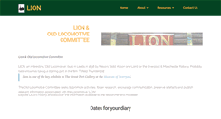 Desktop Screenshot of lionlocomotive.org.uk